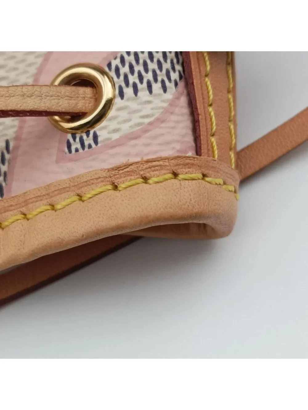 Louis Vuitton Tahitian Nano Noe Azur Damier Canvas